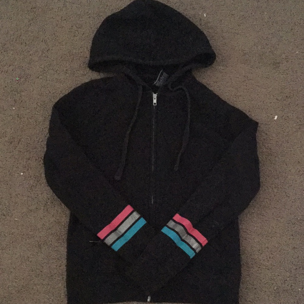 Joe boxer black zip up jacket